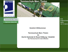 Tablet Screenshot of marcthelen.de